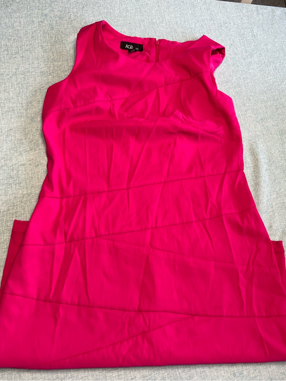 Vintage bandage dress AGB Women's Bright Fuchsia Sheath